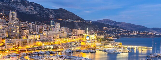 Trip San Marino Ferienhaus Monaco - Genießen Sie die Fahrt Ihres Lebens am Steuer eines feurigen Lamborghini oder rassigen Ferrari. Starten Sie Ihre Spritztour in Monaco und lassen Sie das Fürstentum unter den vielen bewundernden Blicken der Passanten hinter sich. Cruisen Sie auf den wunderschönen Küstenstraßen der Côte d’Azur und den herrlichen Panoramastraßen über und um Monaco. Erleben Sie die unbeschreibliche Erotik dieses berauschenden Fahrgefühls, spüren Sie die Power & Kraft und das satte Brummen & Vibrieren der Motoren. Erkunden Sie als Pilot oder Co-Pilot in einem dieser legendären Supersportwagen einen Abschnitt der weltberühmten Formel-1-Rennstrecke in Monaco. Nehmen Sie als Erinnerung an diese Challenge ein persönliches Video oder Zertifikat mit nach Hause. Die beliebtesten Orte für Ferien in Monaco, locken mit besten Angebote für Hotels und Ferienunterkünfte mit Werbeaktionen, Rabatten, Sonderangebote für Monaco Urlaub buchen.